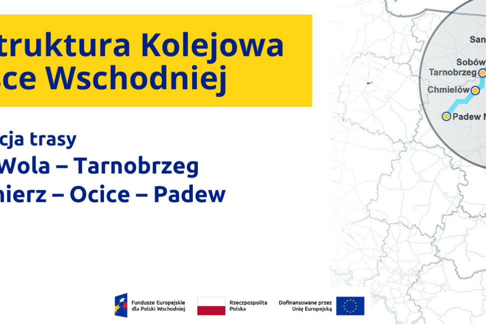 Nowe tory do Sandomierza. PKP PLK zrealizuje miliardową inwestycję na Podkarpaciu