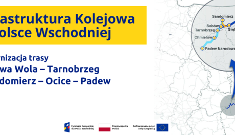 Nowe tory do Sandomierza. PKP PLK zrealizuje miliardową inwestycję na Podkarpaciu
