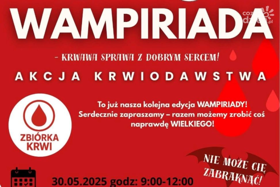 Wampiriada w Tarnobrzegu – kropla dobra, która ratuje życie