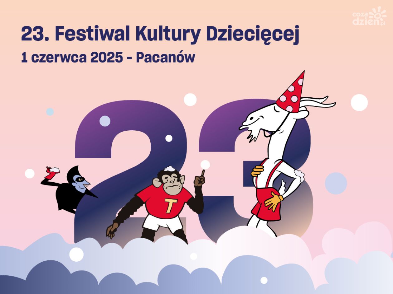 Pacanów znów stolicą dziecięcej kultury – wielki festiwal już 1 czerwca!