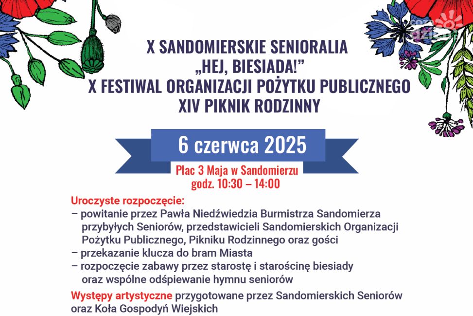 Przed nami X Senioralia, Festiwal Organizacji i Piknik Rodzinny