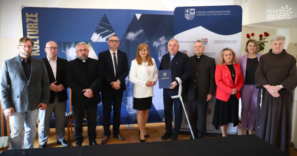 Świętokrzyskie zabytki odzyskają dawny blask. Ruszają kolejne prace konserwatorskie z dofinansowaniem z budżetu województwa