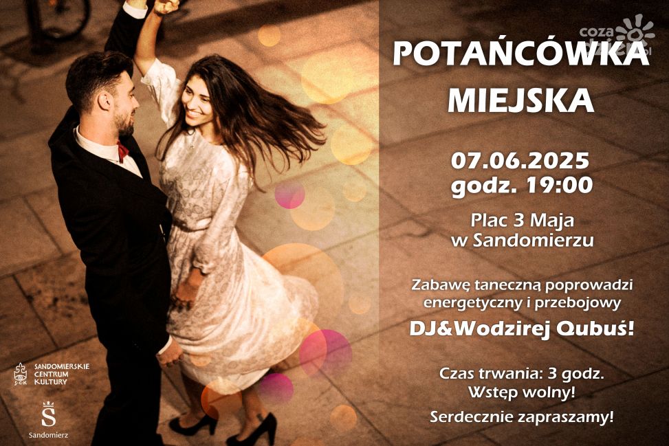 Taniec pod gwiazdami – Potańcówka Miejska w Sandomierzu już w sobotę!