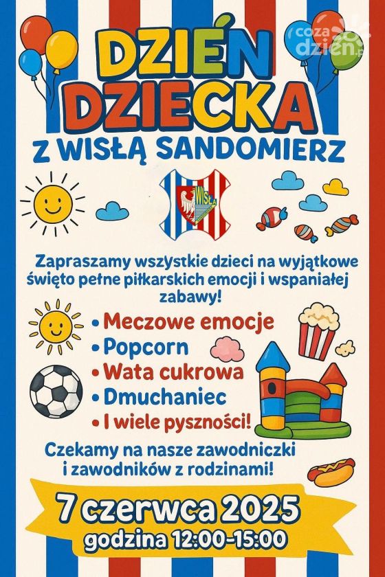 Piłkarski Dzień Dziecka z Wisłą Sandomierz