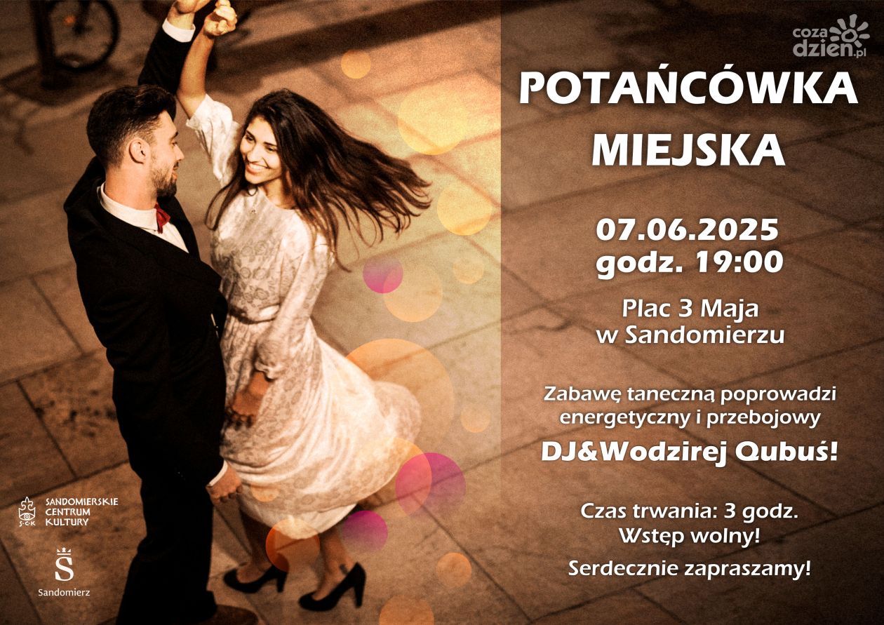 Taniec pod gwiazdami – Potańcówka Miejska w Sandomierzu już w sobotę!