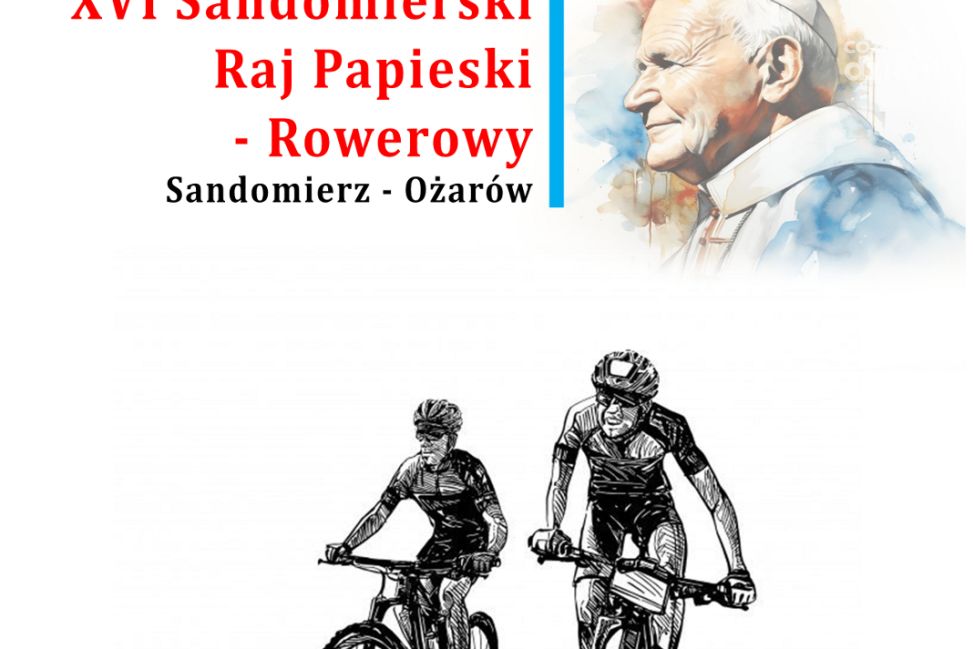 Rowerowy hołd dla św. Jana Pawła II. XVI Rajd Papieski już w sobotę!