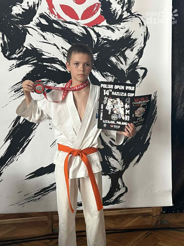 Sukces młodego karateki z Sandomierza na międzynarodowym turnieju TATARIA CUP WKB (ZDJĘCIA)