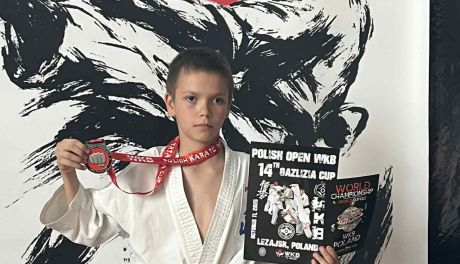 Sukces młodego karateki z Sandomierza na międzynarodowym turnieju TATARIA CUP WKB (ZDJĘCIA)