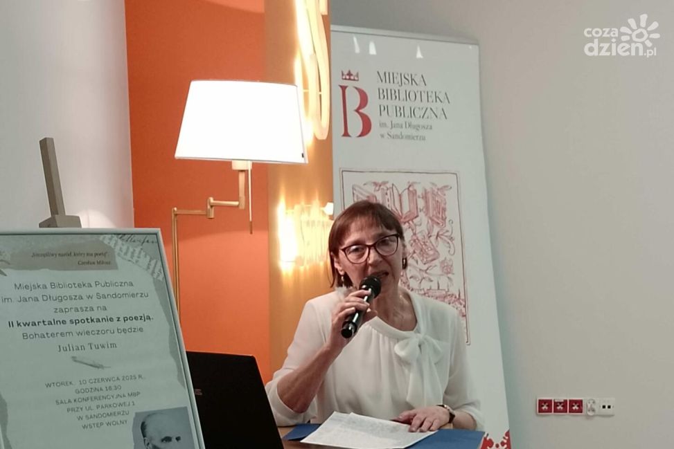 Tuwim w sercu Sandomierza. Kolejne spotkanie z poezją za nami