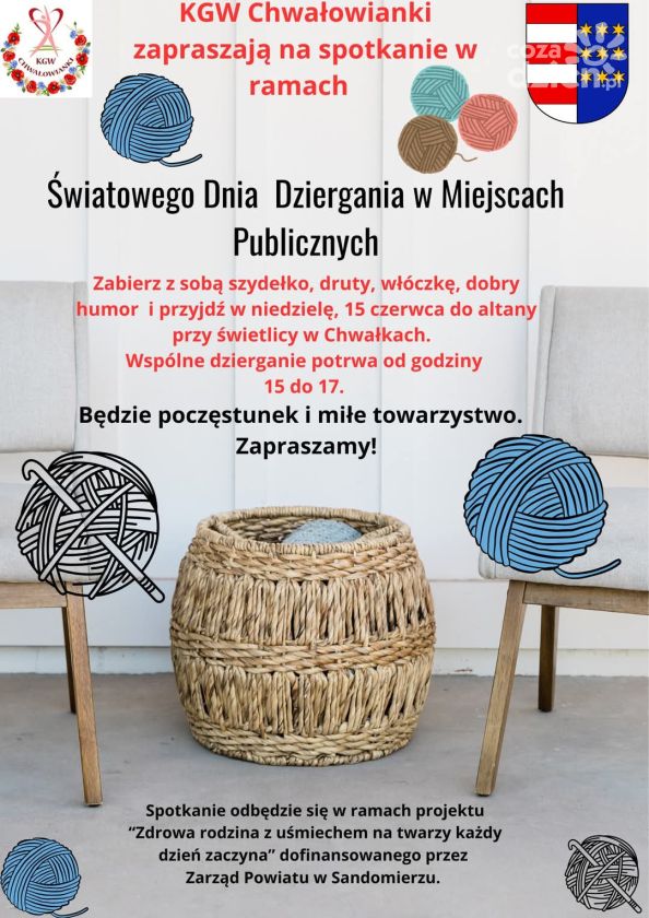 Chwałowianki zapraszają na wspólne dzierganie