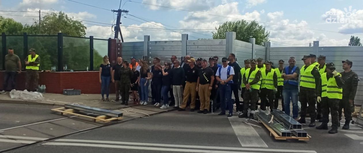 Przeciwpowodziowe ćwiczenia służb na prawobrzeżu
