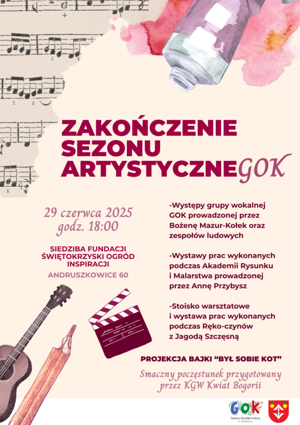 Podsumowanie sezonu artystycznego Gminnego Ośrodka Kultury w Samborcu