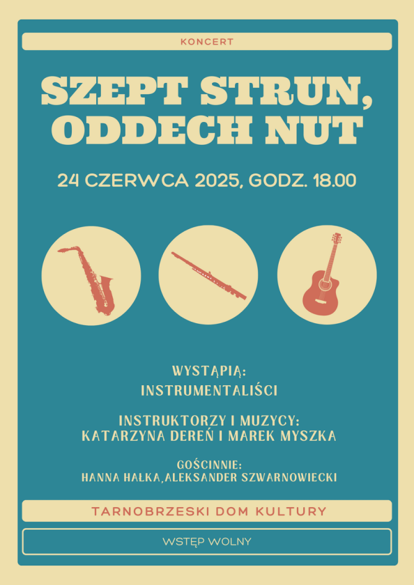  „Szept strun, oddech nut” w TDK