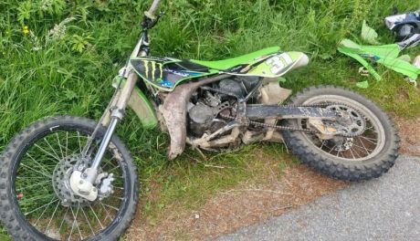 16-latek bez uprawnień spowodował wypadek motocyklem. Jest poważnie ranny