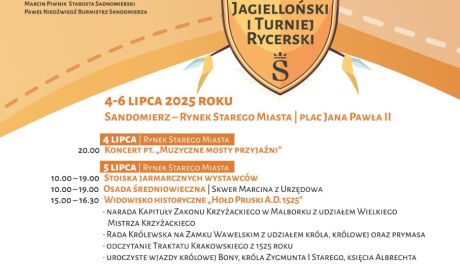 Rycerze, muzyka i hołd pruski. Historyczny weekend w Sandomierzu