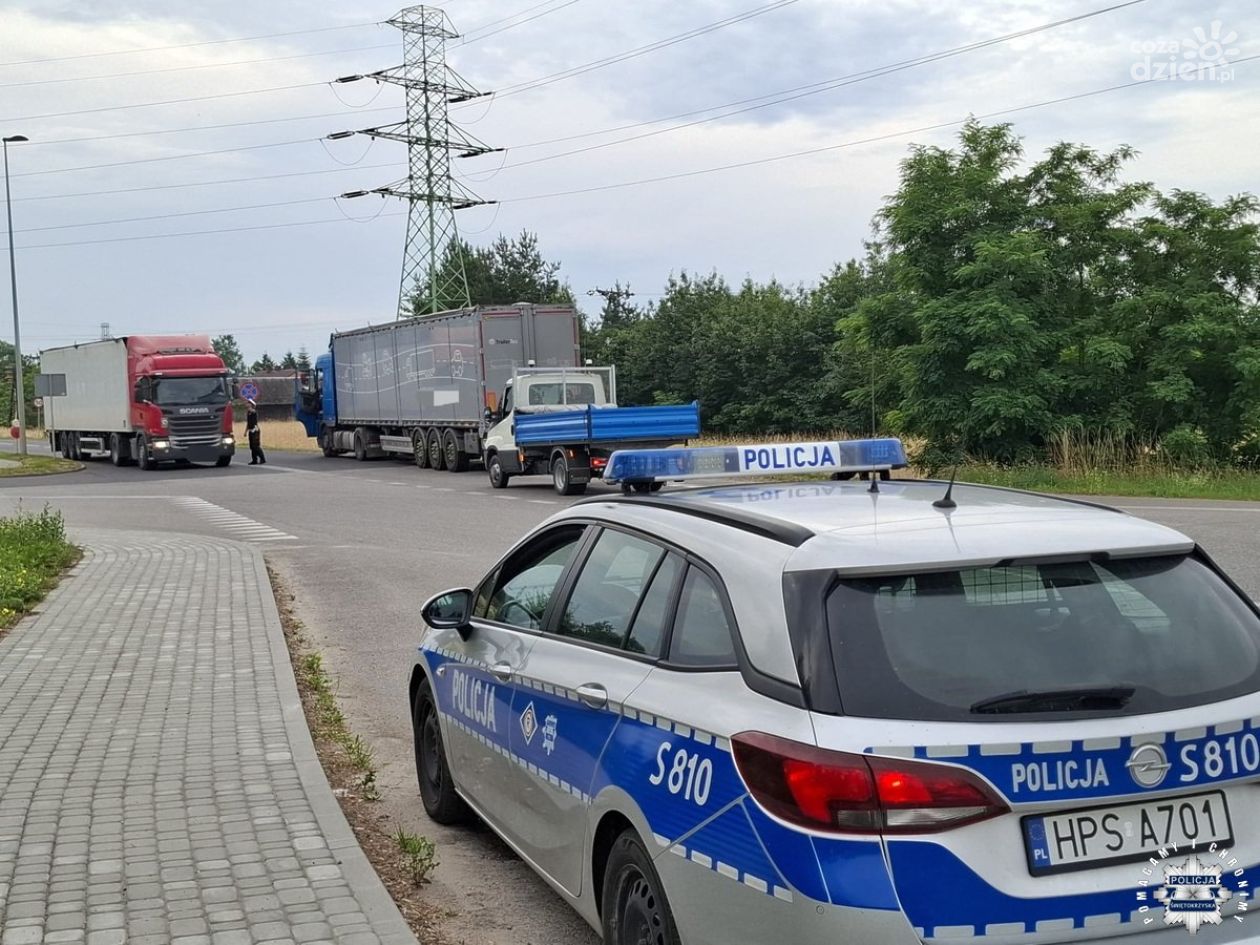 Zawodowy kierowca pod wpływem alkoholu. Zatrzymany podczas porannej kontroli