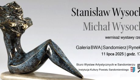Wernisaż rzeźby Stanisława i Michała Wysockich w Galerii BWA w Sandomierzu