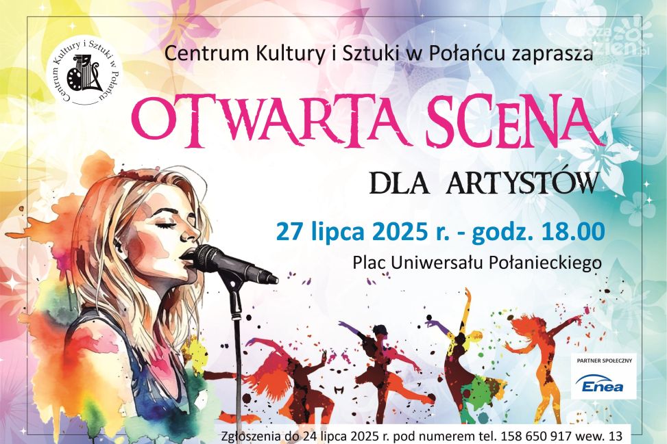 Otwarta Scena dla Artystów – Połaniec znów tętni wakacyjną energią