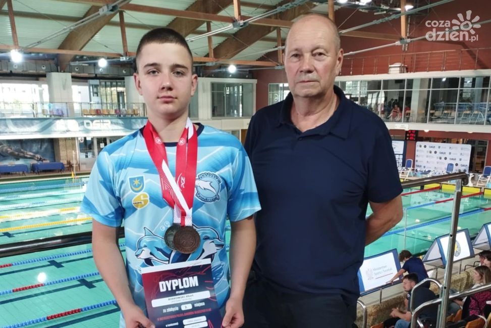 Albert Borkowski z dwoma medalami Mistrzostw Polski Juniorów Młodszych 14 lat (ZDJĘCIA)