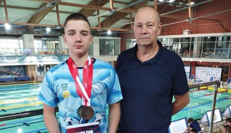 Albert Borkowski z dwoma medalami Mistrzostw Polski Juniorów Młodszych 14 lat (ZDJĘCIA)