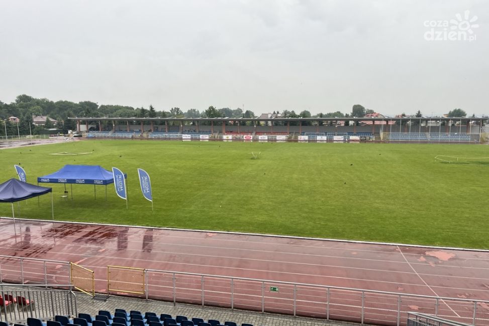 Wiceminister Sportu - Ireneusz Raś w Sandomierzu. Rusza walka o nowoczesne boiska i remont stadionu