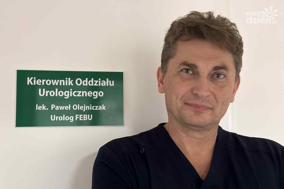 Lek. med. Paweł Olejniczak nowym kierownikiem Oddziału Urologicznego w Sandomierzu