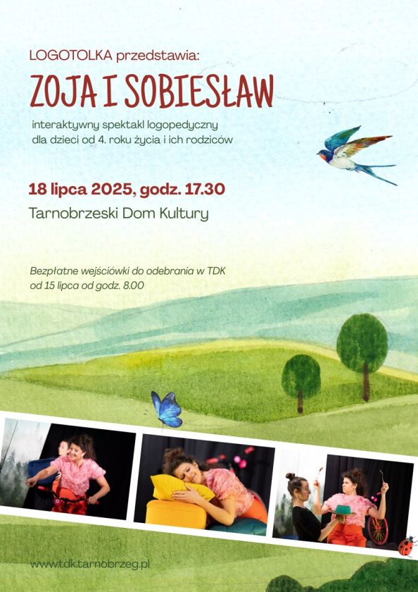  „Zoja i Sobiesław” – spektakl z logopedycznym twistem dla całych rodzin