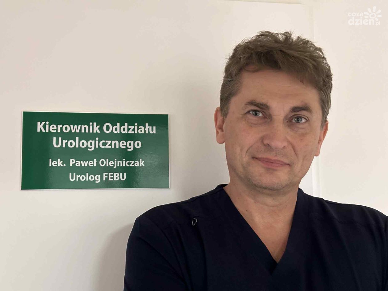 Lek. med. Paweł Olejniczak nowym kierownikiem Oddziału Urologicznego w Sandomierzu