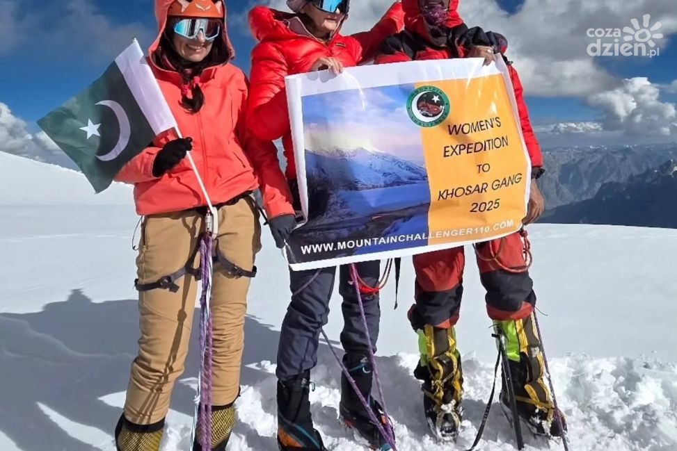 Sandomierzanka na szczycie świata. Katarzyna Wojciechowska zdobyła Khosar Gang (6020 m)
