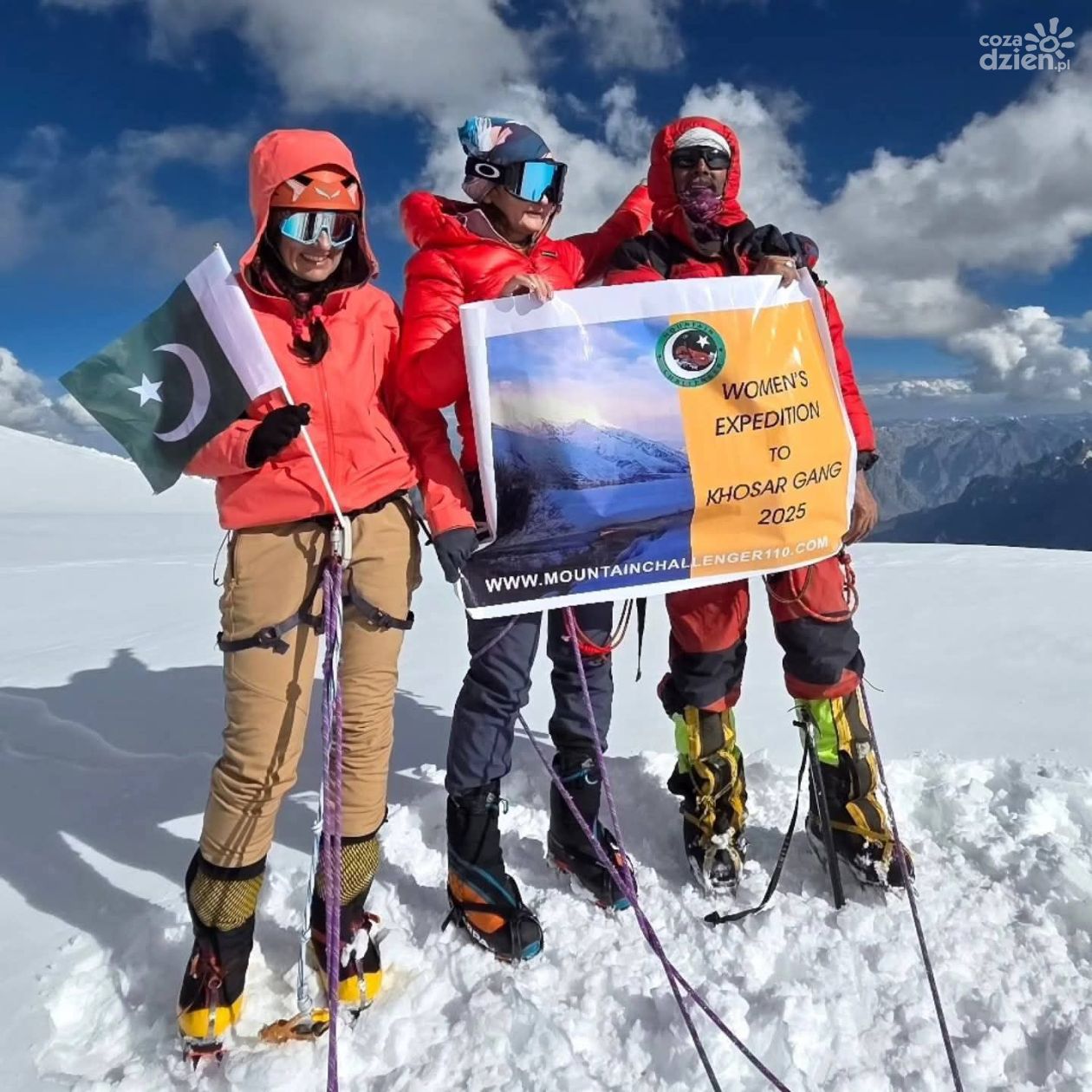 Sandomierzanka na szczycie świata. Katarzyna Wojciechowska zdobyła Khosar Gang (6020 m)