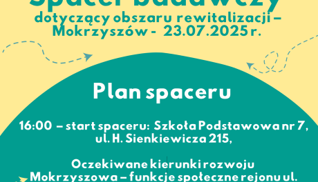 Spacer badawczy w Mokrzyszowie – Tarnobrzeżanie współtworzą program rewitalizacji