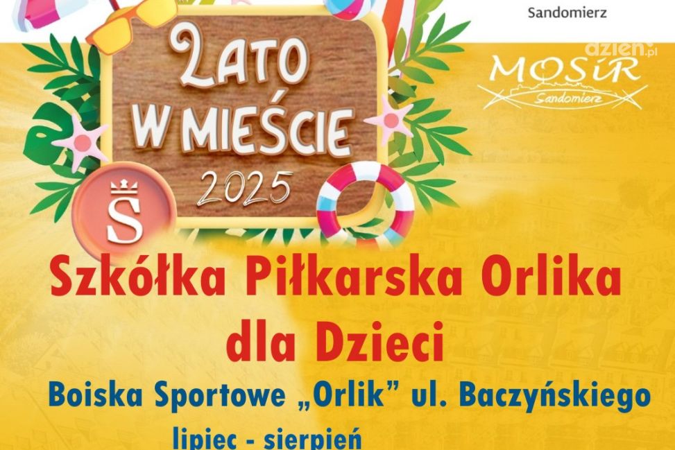 Małe gwiazdy futbolu trenują na Orliku w Sandomierzu! 