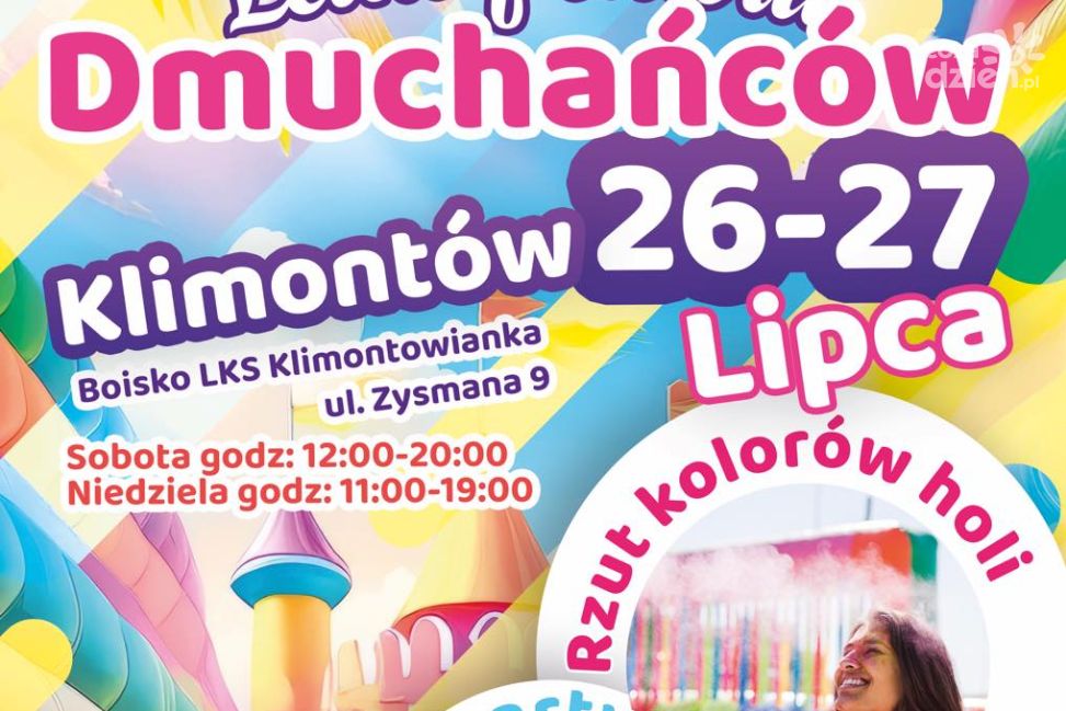Klimontów rozkręca lato – dwa dni śmiechu, kolorów i dobrej zabawy