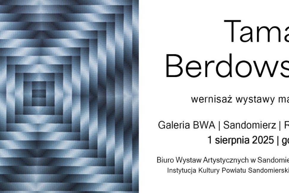 Tamara Berdowska w Sandomierzu. Wernisaż jednej z najoryginalniejszych artystek abstrakcji geometrycznej już w piątek