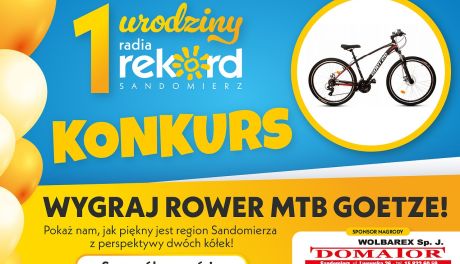 Urodzinowy konkurs Radia Rekord 99,7 FM Sandomierz: Wygraj rower od WOLABREX DOMATOR!