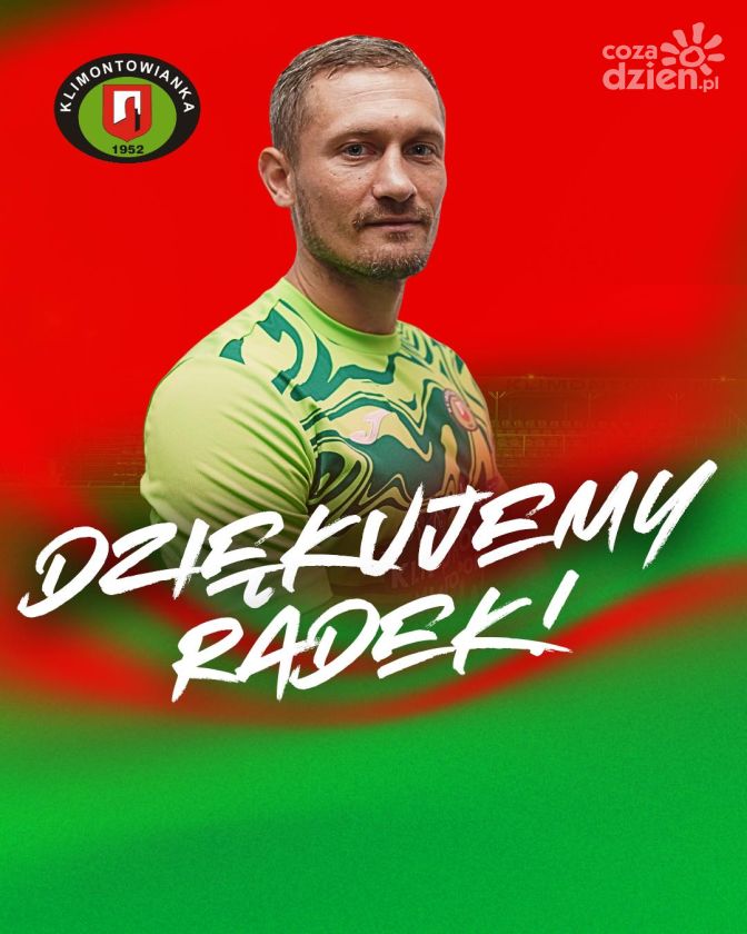 Radosław Mikołajek odchodzi z Klimontowianki po sezonie
