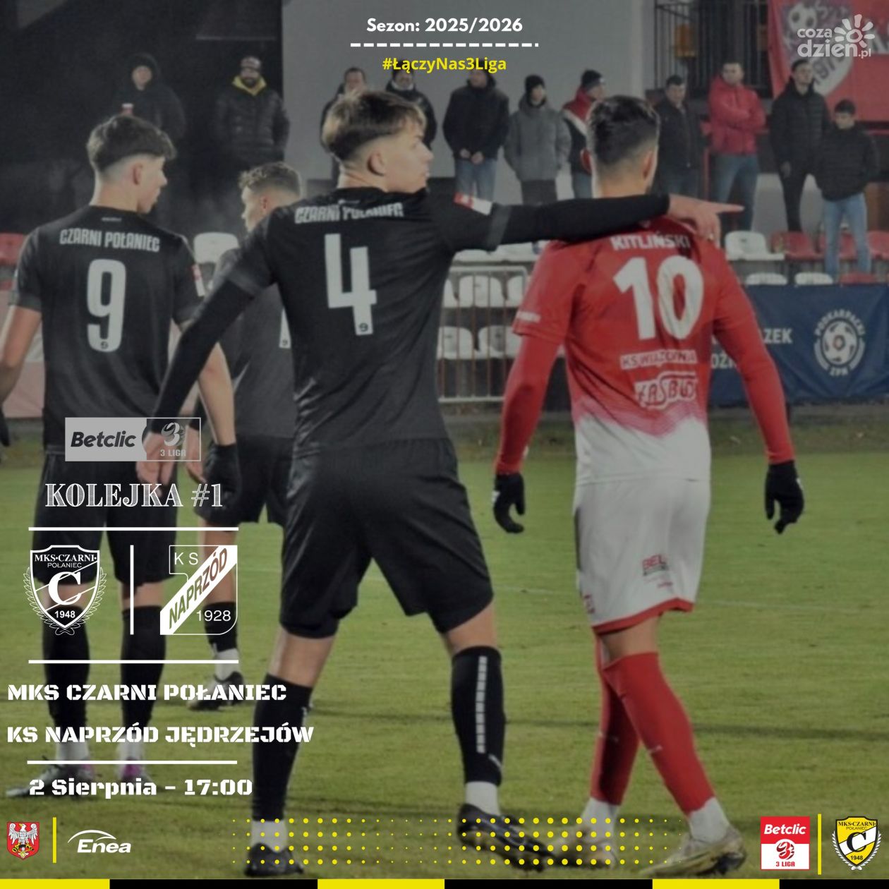Betclic III Liga, gr. IV rusza! Czarni Połaniec szykują się do pierwszego meczu u siebie 