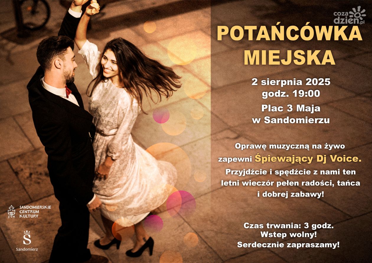 Potańcówka Miejska już 2 sierpnia na Placu 3 Maja