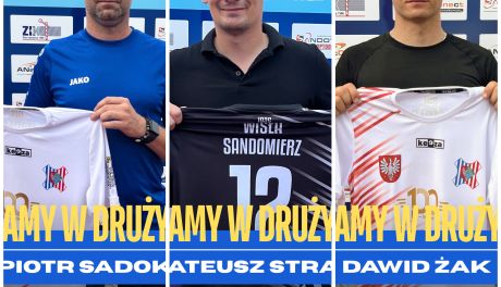 Wisła Sandomierz z nowymi twarzami. Sadok w sztabie, Strąk wraca do bramki