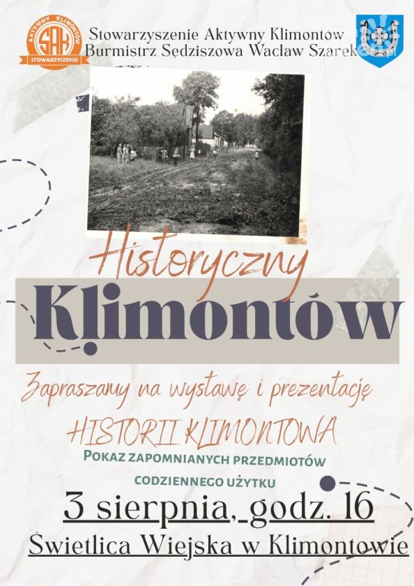 Historyczny Klimontów – lokalna wystawa przypomni życie codzienne sprzed lat