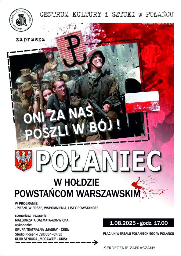 Połaniec pamięta. Obchody rocznicy Powstania Warszawskiego 1 sierpnia