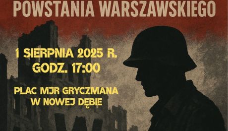 Nowa Dęba oddaje hołd Powstańcom Warszawskim. Uroczystości 1 sierpnia