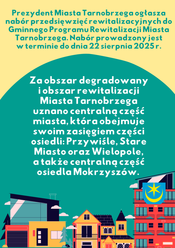 Tarnobrzeg zaprasza do składania projektów rewitalizacyjnych. Co trzeba wiedzieć?