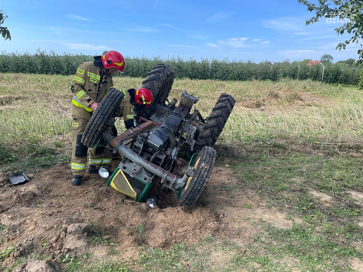 Wypadek w Nowej Wsi. Traktor przygniótł 71-latka podczas prac polowych