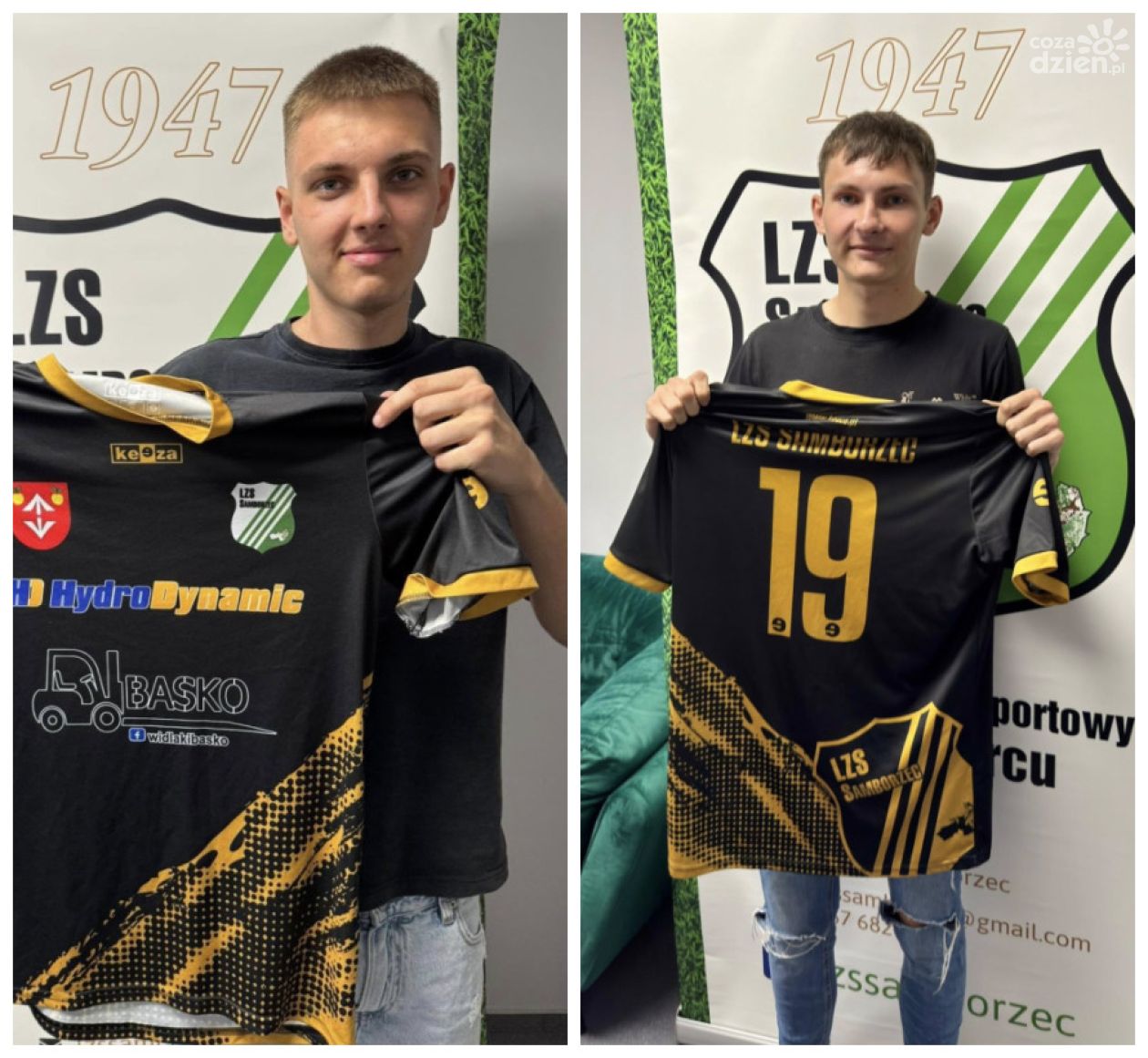 Filip Kręć i Jakub Wójcik nowymi wzmocnieniami LZS Samborzec