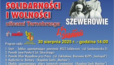 Rowerowe święto w Tarnobrzegu – rusza XIII Rajd Solidarności i Wolności 
