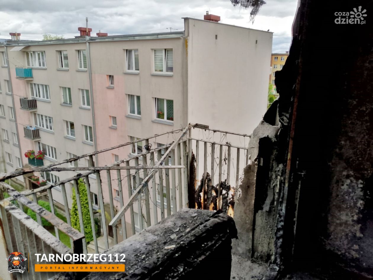 Zbiórka dla pana Mariusza po tragicznym pożarze mieszkania w Tarnobrzegu (ZDJĘCIA)