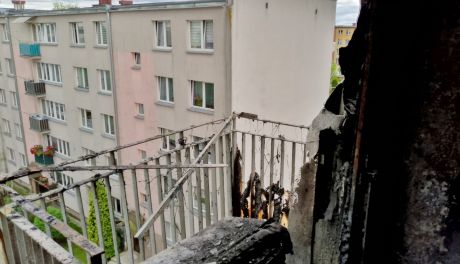 Zbiórka dla pana Mariusza po tragicznym pożarze mieszkania w Tarnobrzegu (ZDJĘCIA)