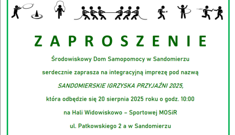 Sandomierskie Igrzyska Przyjaźni 2025 – sport i integracja w jednym wydarzeniu