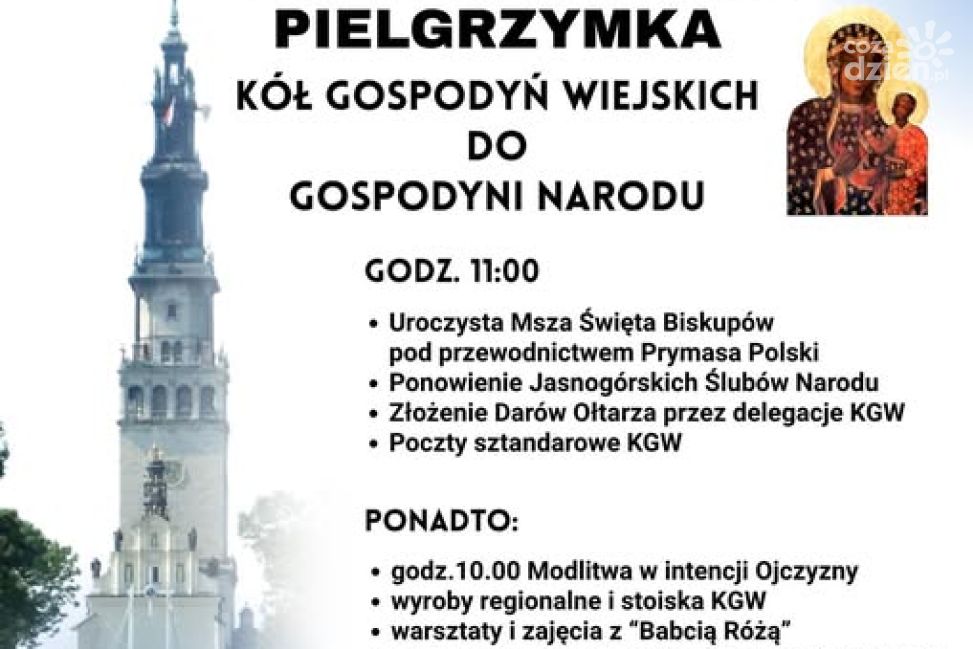 KGW z Gminy Łoniów pojadą na pielgrzymkę do Częstochowy